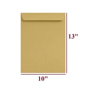 PIGEON BROWN ENV. 120G 10X13" P&S