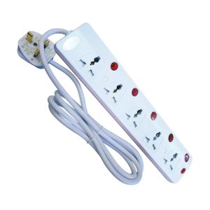 ADS 5 WAY 10M MULTI SOCKET WITH NEON